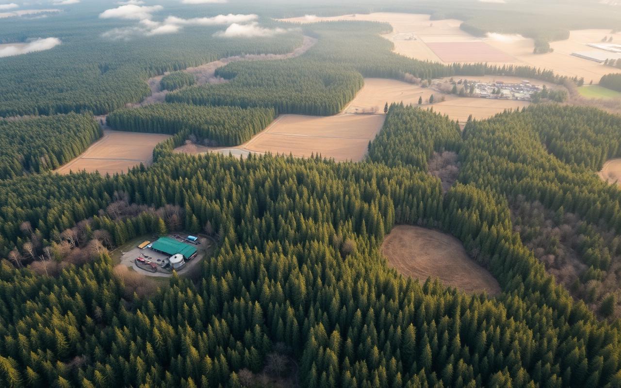 Metsa ja põllumaade kaardistamine